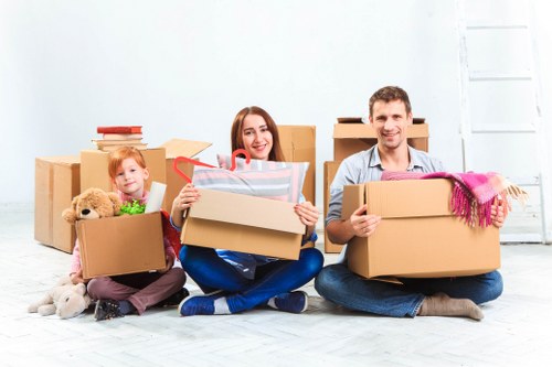 Transparent moving estimate for a property with limited access