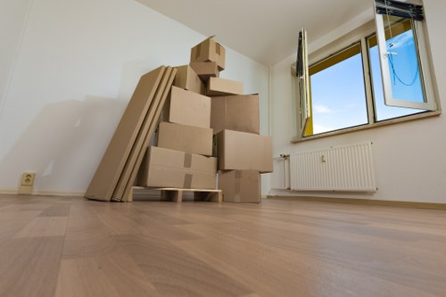 Local man with van service helping with a move in Hammersmith