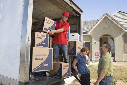 Hammersmith Movers team preparing a local relocation in West London