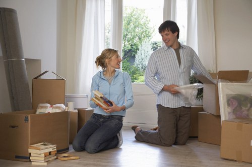 Organised packing supplies for a flat, office, or storage move in Hammersmith