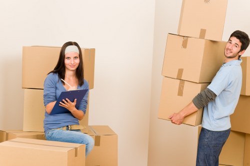 Moving van and furniture handled carefully on service day